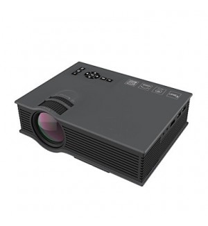  Newest Mini Led Projector Home Theater Portable Lcd Projector HD 1080p with Wifi 2.4G Wireless Screen Push UC46  